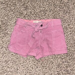 Girls 9 Zara kids Mauvish Pink Corduroy Shorts - so pretty! Like new